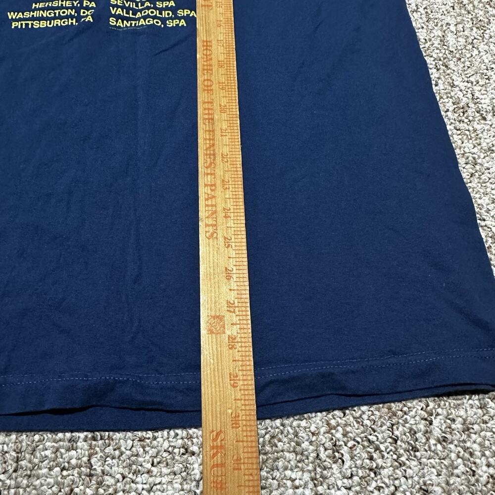 Bruce Springsteen 2009 Tour Shirt XL Blue Working On A Dream Concert Tee Alstyle - Picture 8 of 9